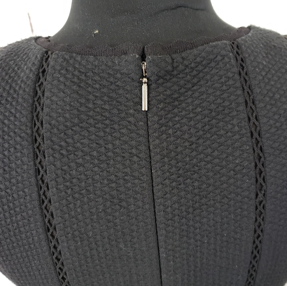 Rebecca Taylor Sleeveless Diamond Texture Dress - Picture 4 of 8